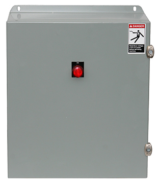 Warmzone's contactor panel.