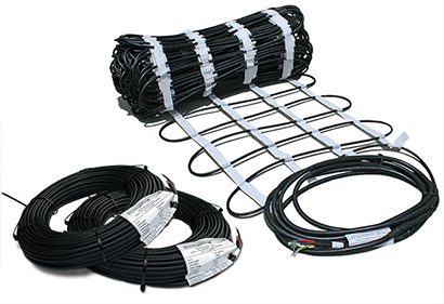 ClearZone heating cable and mat.