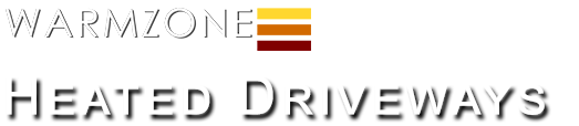 Radiant heated driveway systems - driveway heat site logo
